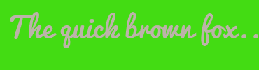 Image with Font Color BCB3A9 and Background Color 43DC13